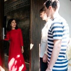 Отель Iamsaigon Homestay 100 Profit For Orphanage интерьер отеля фото 3