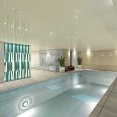 Отель Adina Apartment Hotel Leipzig Германия, Лейпциг - отзывы, цены и фото номеров - забронировать отель Adina Apartment Hotel Leipzig онлайн бассейн фото 3