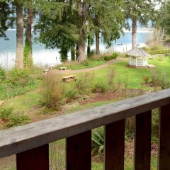 Отель Lake Quinault Lodge Куинолт балкон