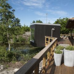 Отель Arken Hotel & Art Garden Spa Швеция, Гётеборг - отзывы, цены и фото номеров - забронировать отель Arken Hotel & Art Garden Spa онлайн балкон