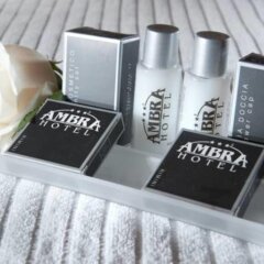 Ambra Hotel Римини ванная