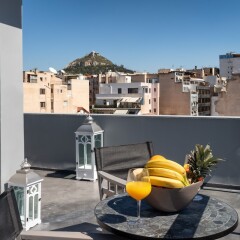 Апартаменты Athens City Center Apartment балкон