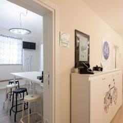 Отель Bed&BikeRome Rooms в номере