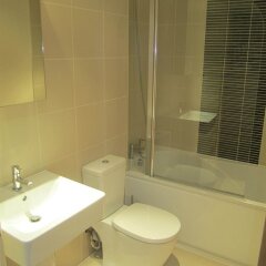 Отель Olympic House Apartments Великобритания, Глазго - отзывы, цены и фото номеров - забронировать отель Olympic House Apartments онлайн ванная фото 2