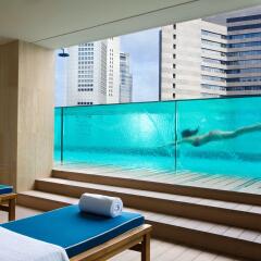 Отель Ascott Raffles Place Singapore бассейн фото 2