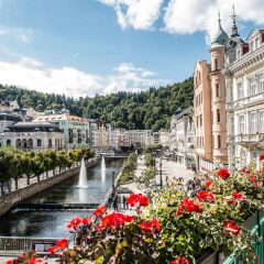 Отель Atlantic Palace Чехия, Карловы Вары - 1 отзыв об отеле, цены и фото номеров - забронировать отель Atlantic Palace онлайн балкон