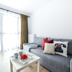 Отель Cosy apartment in Warsaw Польша, Варшава - отзывы, цены и фото номеров - забронировать отель Cosy apartment in Warsaw онлайн комната для гостей фото 2