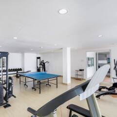 Отель KM Condo Seaside фитнесс-зал фото 4
