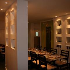 Отель Hôtel Restaurant Maison Blanche питание