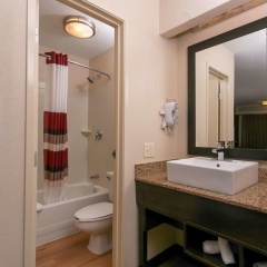 Отель Red Roof Inn PLUS+ Columbus-Ohio State University OSU ванная фото 2