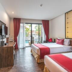 Отель The Beach Heights Resort 4* Номер Делюкс с различными типами кроватей фото 5
