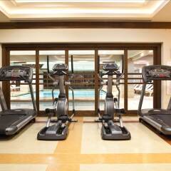Отель Crystal Family Resort & Spa Богазкент фитнесс-зал фото 3