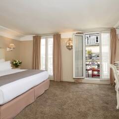 Отель Hôtel Louvre Montana Франция, Париж - 9 отзывов об отеле, цены и фото номеров - забронировать отель Hôtel Louvre Montana онлайн комната для гостей