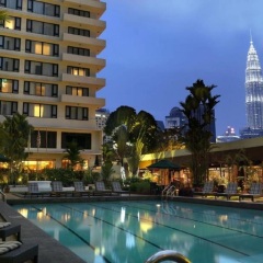 Отель Federal Hotel Kuala Lumpur Малайзия, Куала-Лумпур - отзывы, цены и фото номеров - забронировать отель Federal Hotel Kuala Lumpur онлайн бассейн фото 3