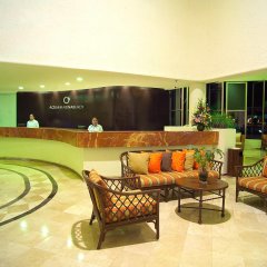 Отель Aquamarina Beach Resort Мексика, Канкун - отзывы, цены и фото номеров - забронировать отель Aquamarina Beach Resort онлайн интерьер отеля