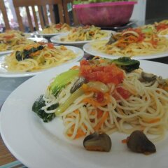 Little Leo Homestay and Hostel питание
