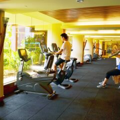 Отель Shangri-La's Rasa Sayang Resort and Spa, Penang Малайзия, Пенанг - отзывы, цены и фото номеров - забронировать отель Shangri-La's Rasa Sayang Resort and Spa, Penang онлайн фитнесс-зал фото 3