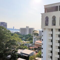 Отель 1Br Centric Sea 115 With Infinity Pool Паттайя балкон