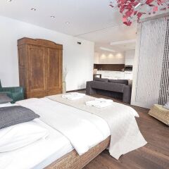 Отель Vilnius Apartments & Suites ул. Smolensko Литва, Вильнюс - отзывы, цены и фото номеров - забронировать отель Vilnius Apartments & Suites ул. Smolensko онлайн комната для гостей фото 3