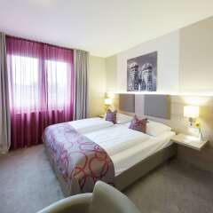 Отель GHOTEL hotel & living München-City Германия, Мюнхен - 9 отзывов об отеле, цены и фото номеров - забронировать отель GHOTEL hotel & living München-City онлайн комната для гостей фото 5