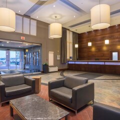 Отель Sandman Hotel Calgary Airport Канада, Калгари - отзывы, цены и фото номеров - забронировать отель Sandman Hotel Calgary Airport онлайн интерьер отеля фото 3