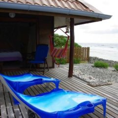 Отель Miki Miki Lodge Французская Полинезия, Рангироа - отзывы, цены и фото номеров - забронировать отель Miki Miki Lodge онлайн балкон