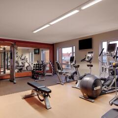Отель Hilton Munich City фитнесс-зал фото 2