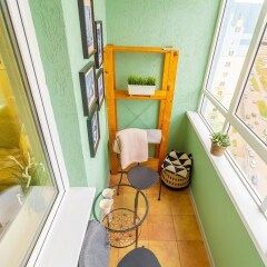 Апартаменты Kvartal Apartments on Volzhskaya Embankment 19 балкон