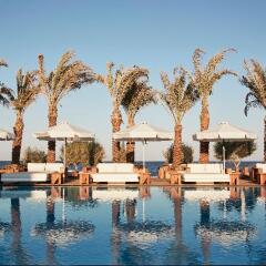 Отель Mediterranean Beach Palace Hotel Греция, Остров Санторини - отзывы, цены и фото номеров - забронировать отель Mediterranean Beach Palace Hotel онлайн фитнесс-зал фото 3