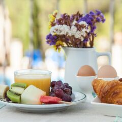 Отель Agroturisme Perola - Adults Only питание фото 2