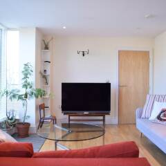 Отель 1 Bedroom Flat in Shoreditch With Private Patio Великобритания, Лондон - отзывы, цены и фото номеров - забронировать отель 1 Bedroom Flat in Shoreditch With Private Patio онлайн комната для гостей фото 5