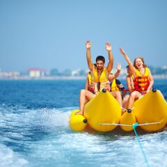 Отель Habtoor Grand Resort, Autograph Collection Дубай приотельная территория