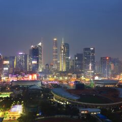 Отель The Westin Guangzhou Гуанчжоу балкон