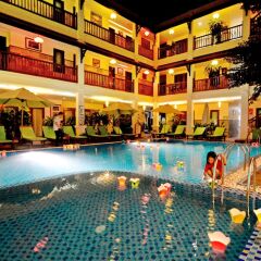 Отель Green Heaven Hoi An Resort and Spa бассейн фото 2