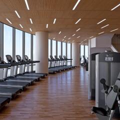 Отель Sheraton Seoul D Cube City Hotel Южная Корея, Сеул - отзывы, цены и фото номеров - забронировать отель Sheraton Seoul D Cube City Hotel онлайн фитнесс-зал фото 2