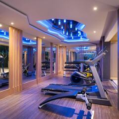 Rodina Beach Hotel фитнесс-зал фото 4