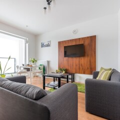 Отель P&O Apartments Szwedzka Польша, Варшава - отзывы, цены и фото номеров - забронировать отель P&O Apartments Szwedzka онлайн комната для гостей фото 4