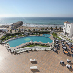 Отель Grand Mogador SEA VIEW Марокко, Танжер - отзывы, цены и фото номеров - забронировать отель Grand Mogador SEA VIEW онлайн пляж