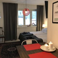 Апартаменты Green Door Apartments Ювяскюля комната для гостей фото 2