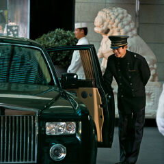 Отель The Peninsula Beijing городской автобус