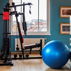 Отель Novotel Vilnius Centre Литва, Вильнюс - 11 отзывов об отеле, цены и фото номеров - забронировать отель Novotel Vilnius Centre онлайн фитнесс-зал фото 2