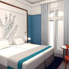 Отель Mercure Lyon Centre Château Perrache комната для гостей фото 4