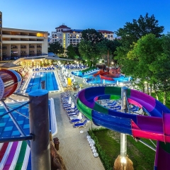 Отель Laguna Park & Aqua Club - All Inclusive Болгария, Солнечный берег - отзывы, цены и фото номеров - забронировать отель Laguna Park & Aqua Club - All Inclusive онлайн бассейн фото 2