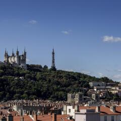 Отель Sofitel Lyon Bellecour балкон