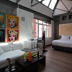 Отель les lofts d'artistes Бельгия, Брюссель - отзывы, цены и фото номеров - забронировать отель les lofts d'artistes онлайн комната для гостей фото 2