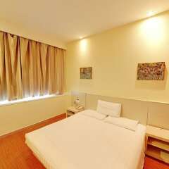 Отель Hanting Express Hotel Beijing Asian Games Village Китай, Пекин - отзывы, цены и фото номеров - забронировать отель Hanting Express Hotel Beijing Asian Games Village онлайн комната для гостей фото 2