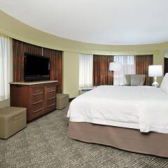 Отель Hampton Inn & Suites Columbus - Downtown США, Колумбус - отзывы, цены и фото номеров - забронировать отель Hampton Inn & Suites Columbus - Downtown онлайн комната для гостей фото 5