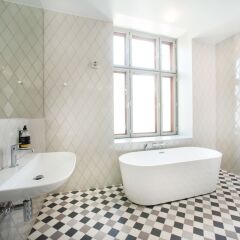 Отель Bergen Bors Hotel Норвегия, Берген - отзывы, цены и фото номеров - забронировать отель Bergen Bors Hotel онлайн ванная