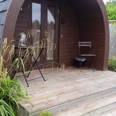 Отель The Little Hide - Grown Up Glamping Великобритания, Йорк - отзывы, цены и фото номеров - забронировать отель The Little Hide - Grown Up Glamping онлайн балкон