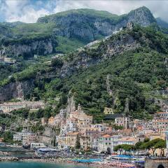 Отель NH Collection Grand Hotel Convento di Amalfi Италия, Амальфи - отзывы, цены и фото номеров - забронировать отель NH Collection Grand Hotel Convento di Amalfi онлайн пляж